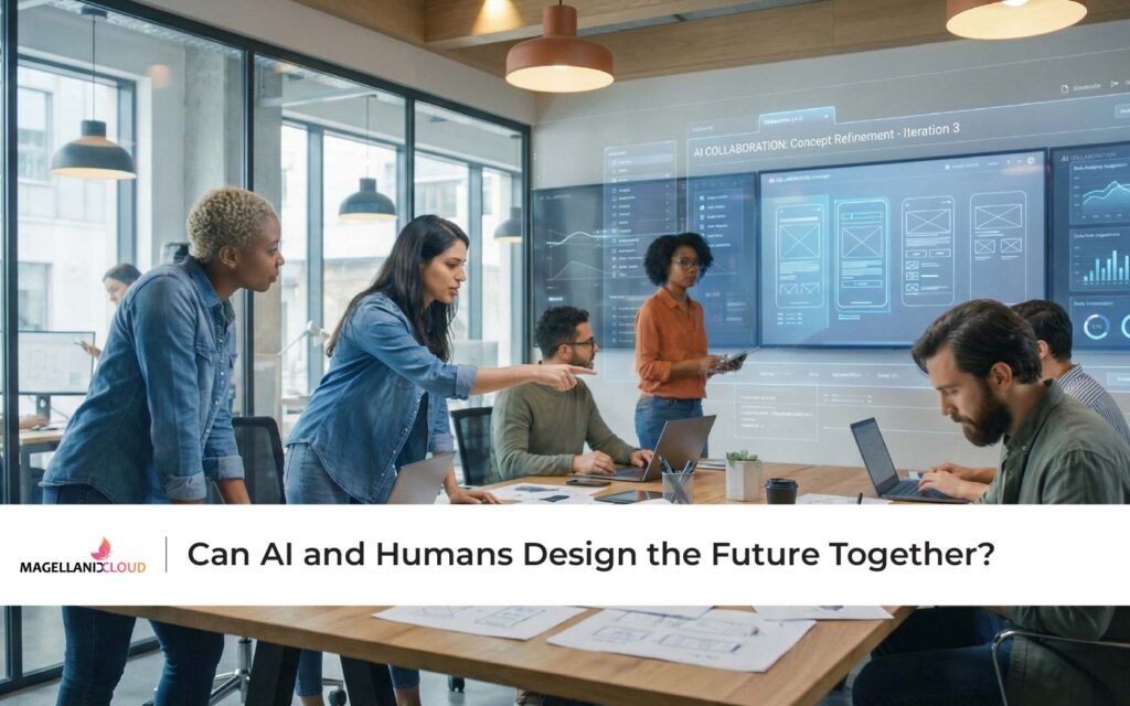 Can AI and Humans Design the Future Together?