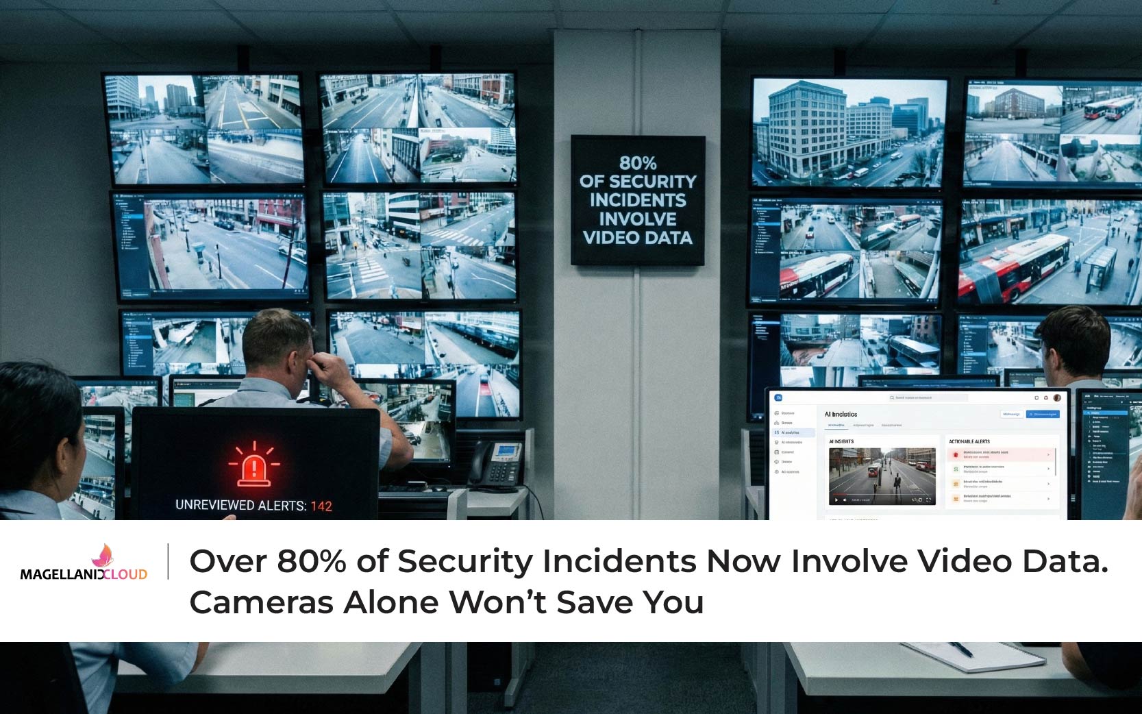 Over 80% of Security Incidents Now Involve Video Data. Cameras Alone Won’t Save You.